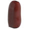 WOOOD glazen vaas 42x23x14 cm - bruin/rood