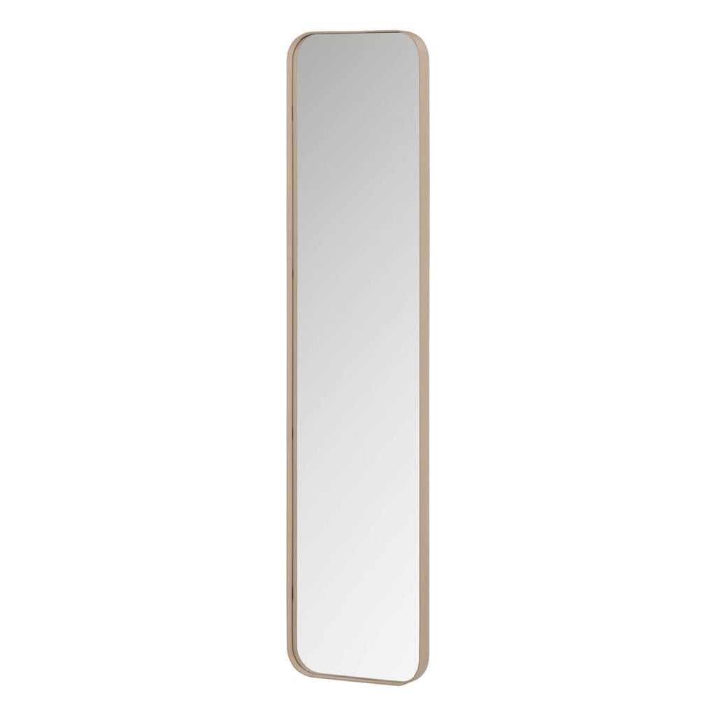 WOOOD houten spiegel 170x40x5 cm - zand