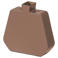 WOOOD WOOOD Kimi Vaas - Metaal - Oudroze - 20x21x6