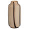 WOOOD glazen vaas 35x18x18 cm - naturel/bruin
