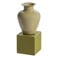 WOOOD Numo Wanddeco Set Vaas/Kubus - Metaal - Groen - 29x13x13