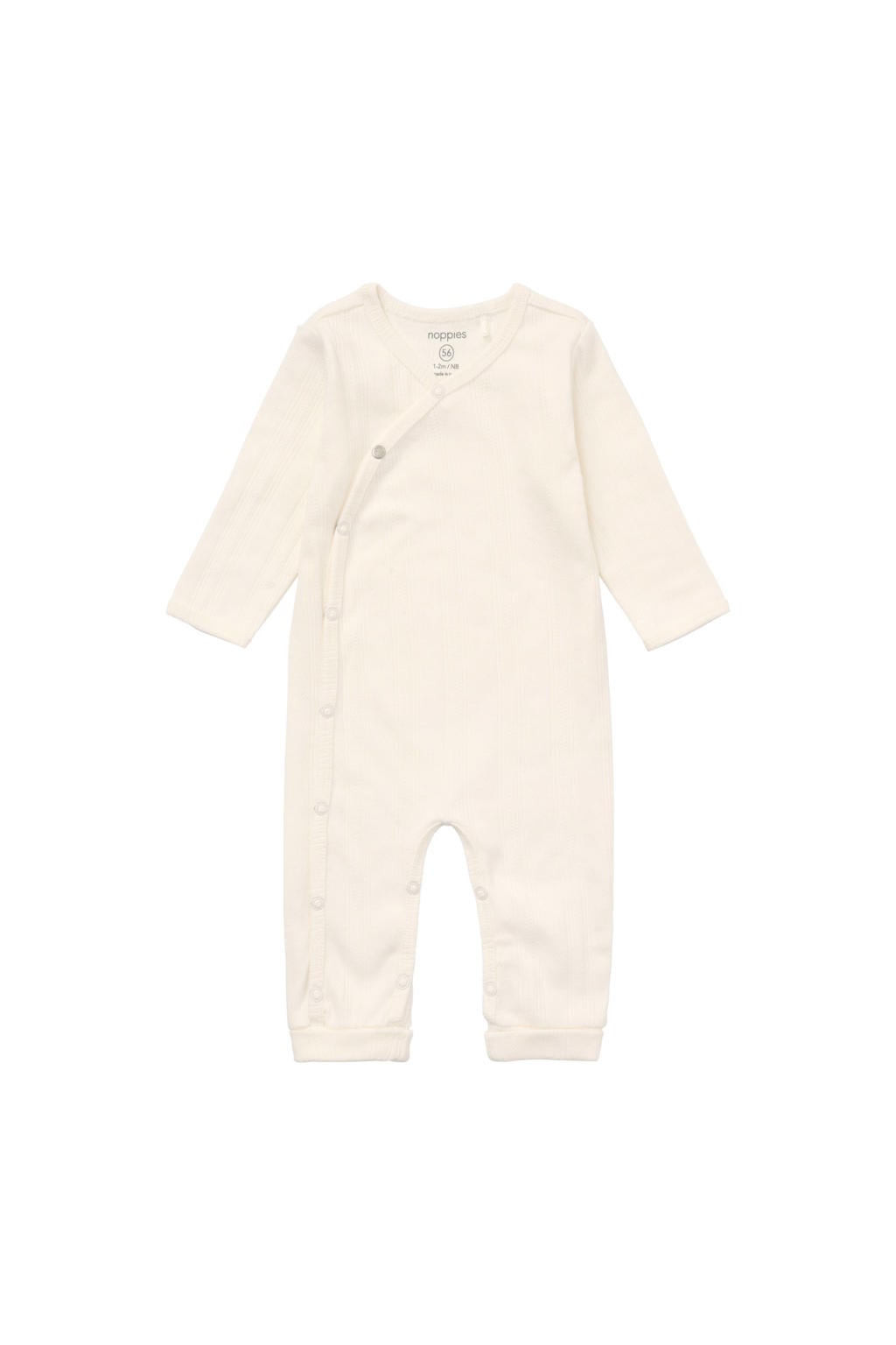 Noppies baby katoenen boxpak - ecru