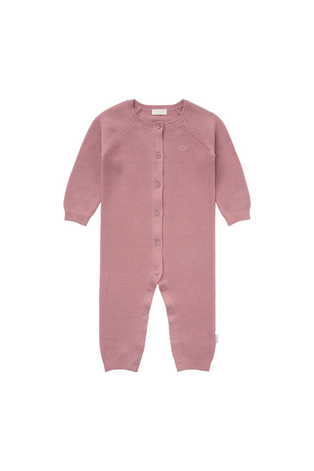 Noppies baby katoenen gebreid boxpak - mauve