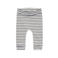 Noppies baby katoenen gestreepte babybroek - blauw/ecru