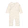 Noppies baby katoenen gebloemd boxpak - ecru