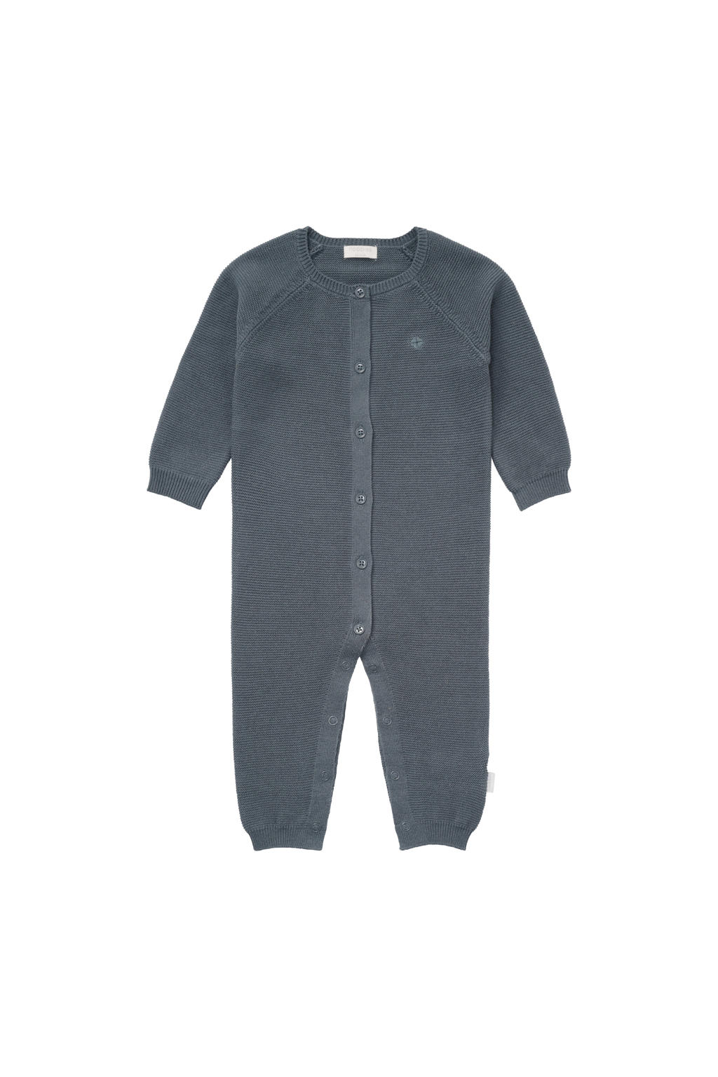 Noppies baby katoenen gebreid boxpak - blauw