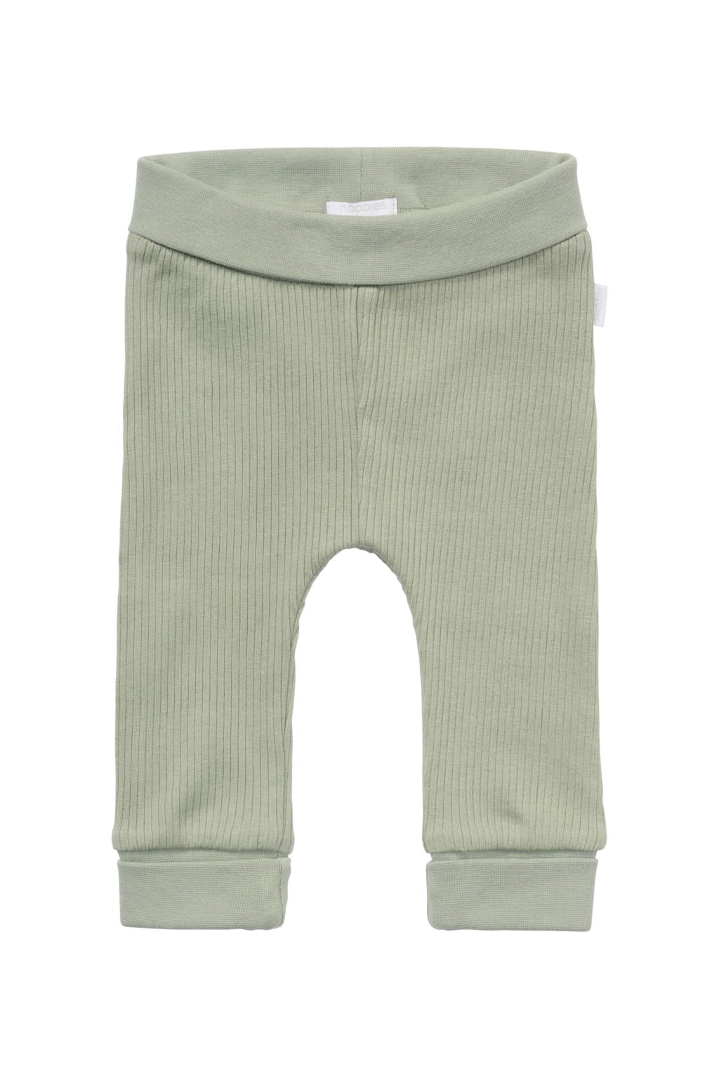 Groene jongens Noppies baby katoenen babybroek met elastische tailleband