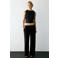 MANGO TEEN casual broek - zwart
