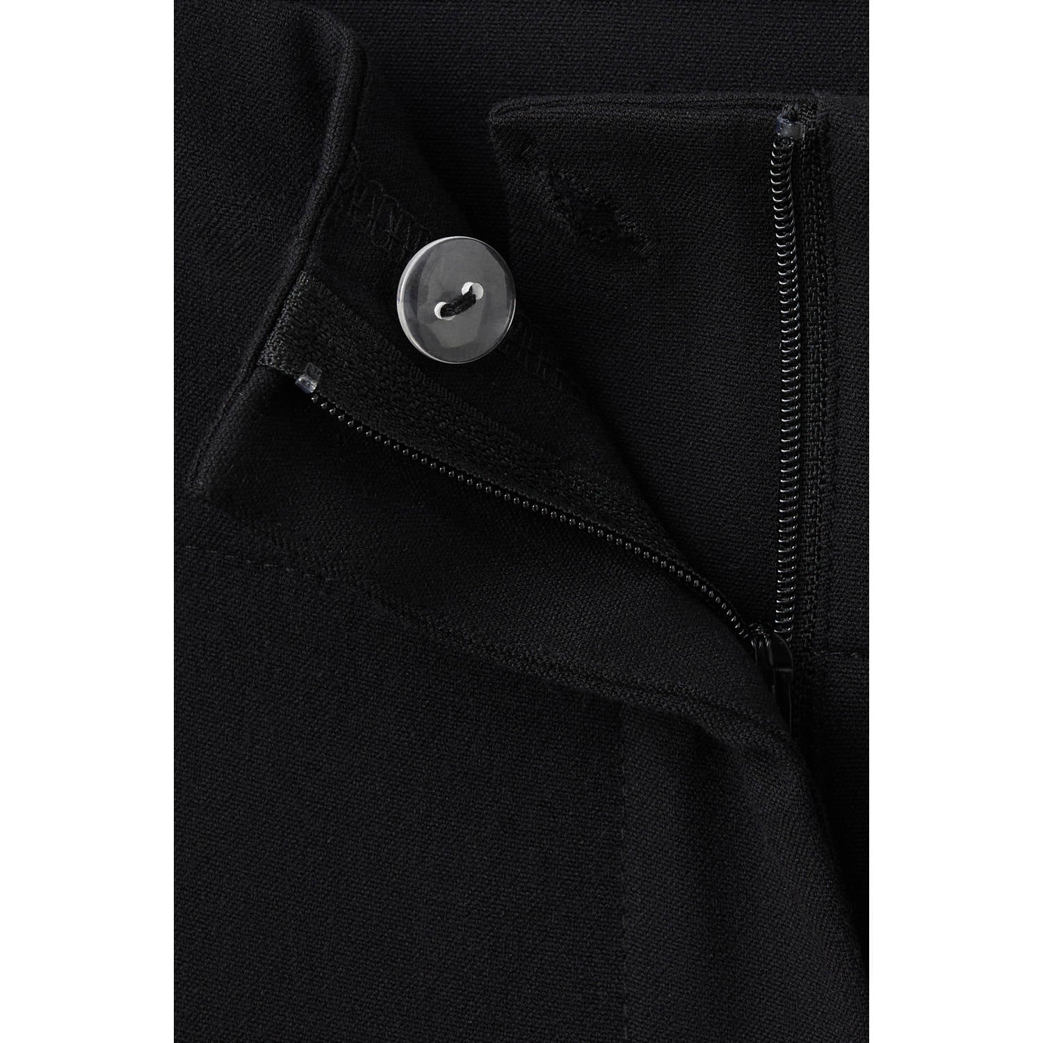 MANGO TEEN casual broek zwart