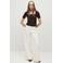 MANGO TEEN aansluitend T-shirt met studs - bruin