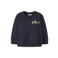 NAME IT MINI sweater met print - diep donkerblauw