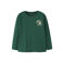 NAME IT MINI longsleeve met print en backprint - groen