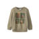 NAME IT MINI sweater met print - bruin