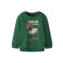 NAME IT MINI sweater met print - groen