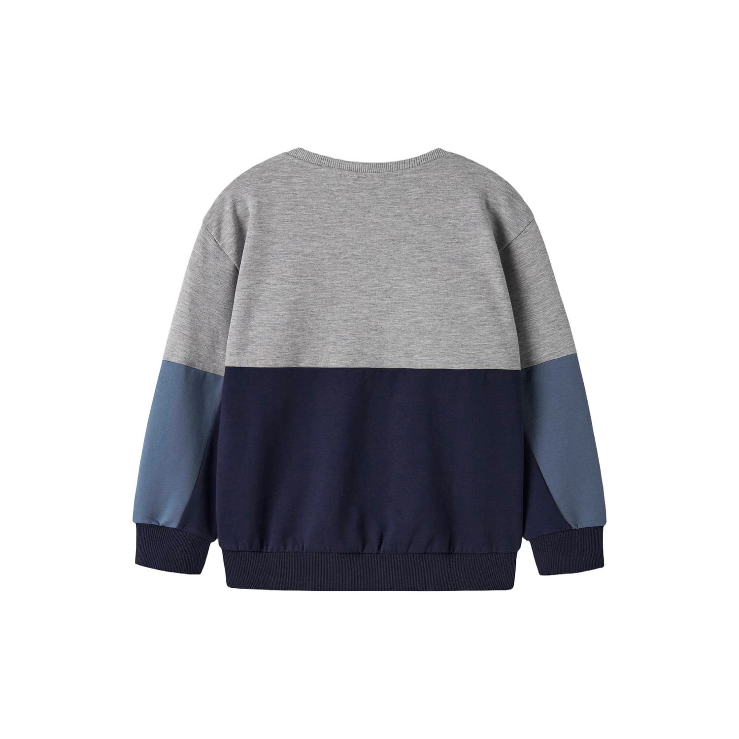 NAME IT MINI sweater blauw grijs