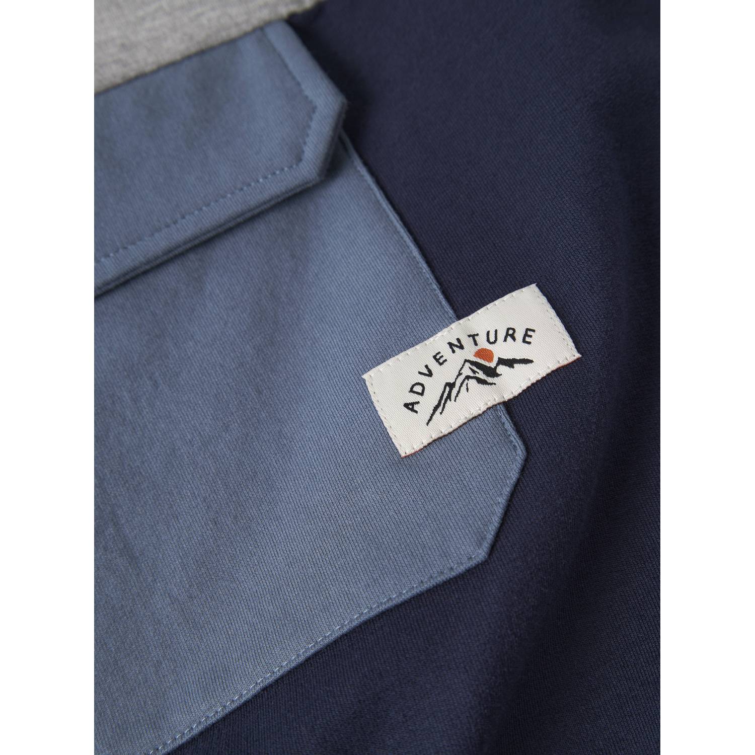 NAME IT MINI sweater blauw grijs