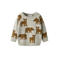 NAME IT MINI gebreide trui met print - ecru