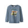 NAME IT MINI sweater met print - blauw