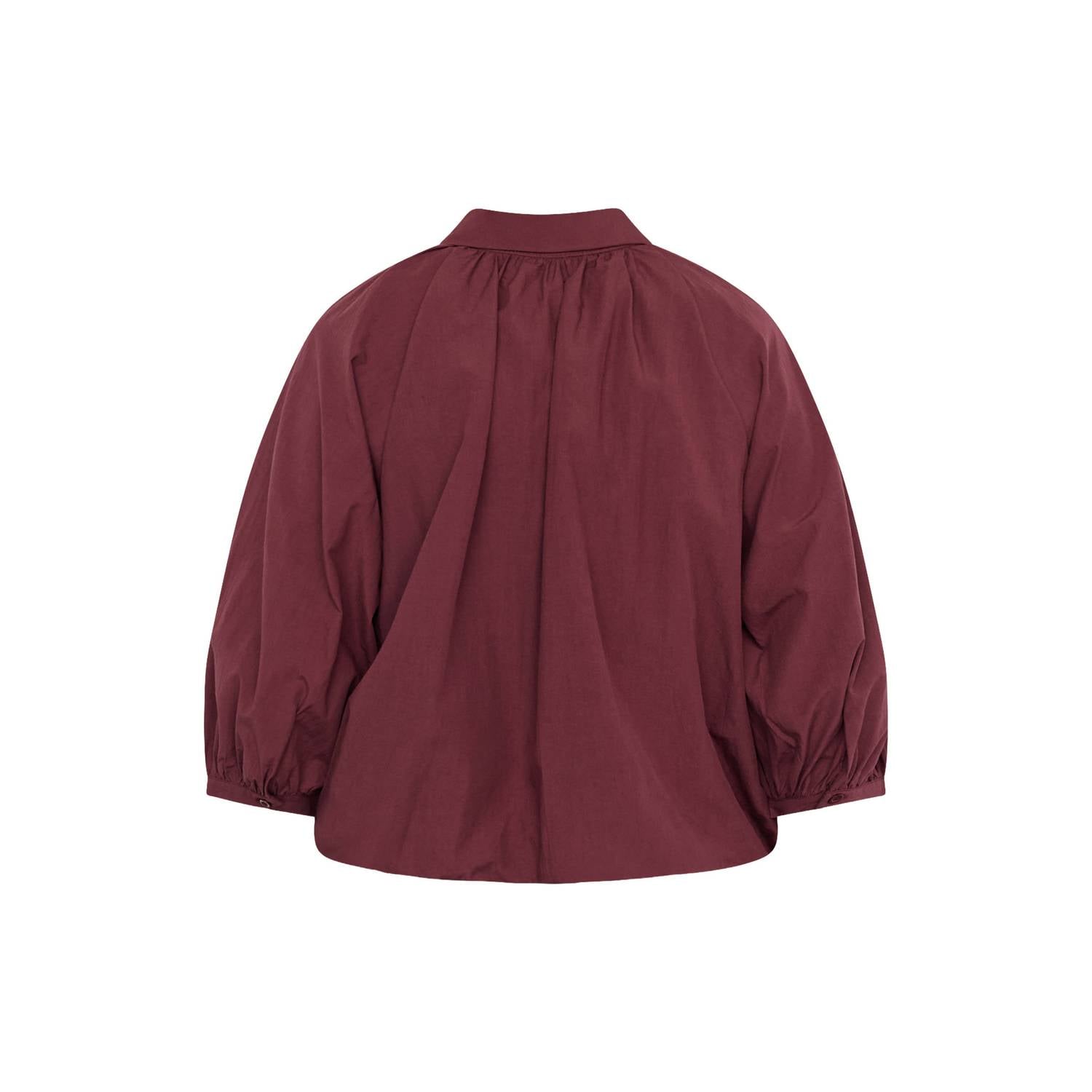 SisterS Point blouse donkerrood