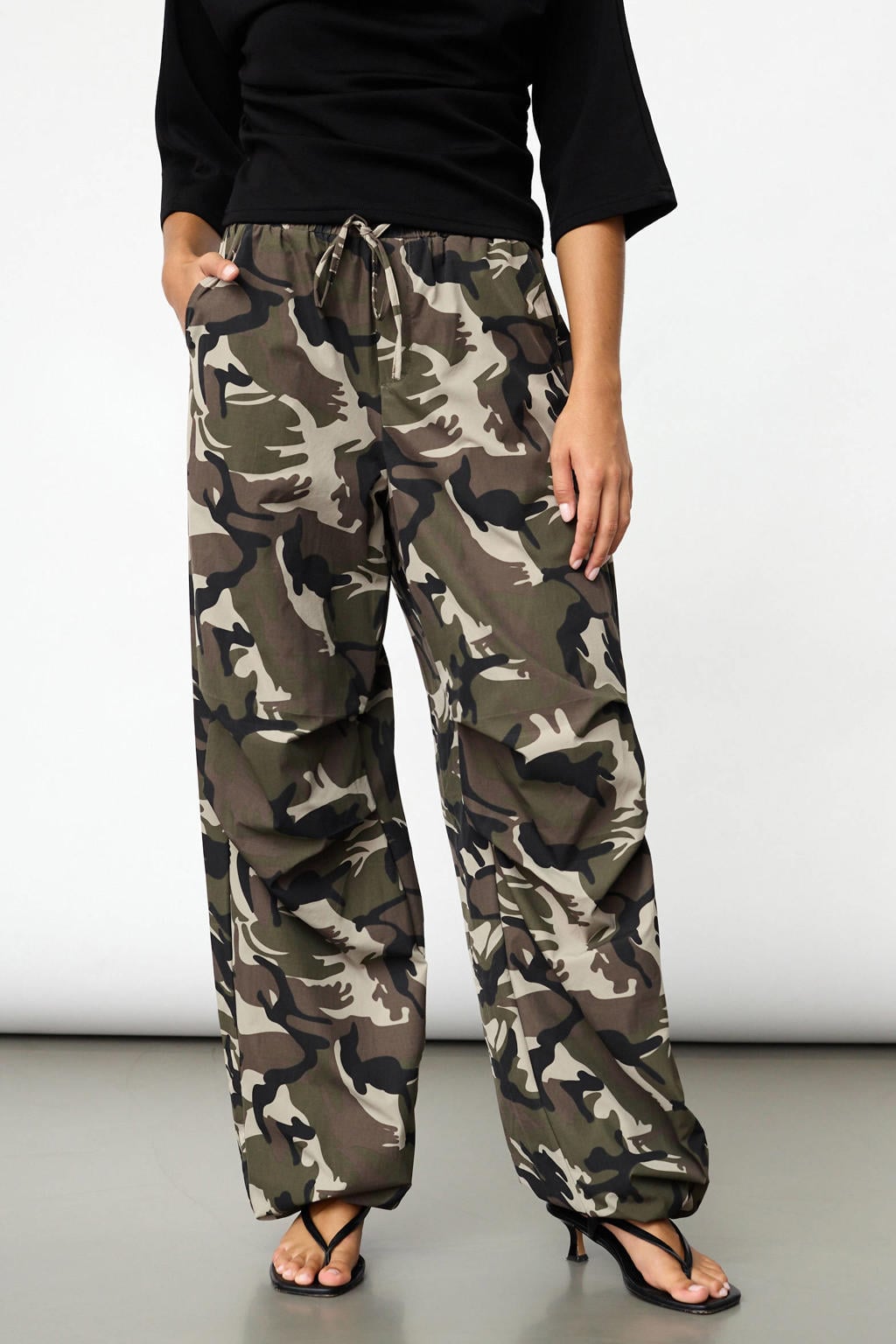 SisterS Point ballon camouflage broek - groen