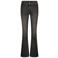 Red Button flared jeans - grijs denim