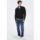 ONLY & SONS katoenen regular fit gebreide trui - zwart