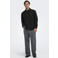 ONLY & SONS regular fit twill overshirt - zwart