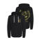 ONLY & SONS regular fit hoodie met backprint - zwart