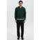 Selected katoenen relaxed fit gebreide trui - pine grove