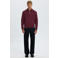 Selected katoenen relaxed fit gebreide trui - tawny port