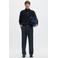 Selected regular fit gebreide trui - donkerblauw