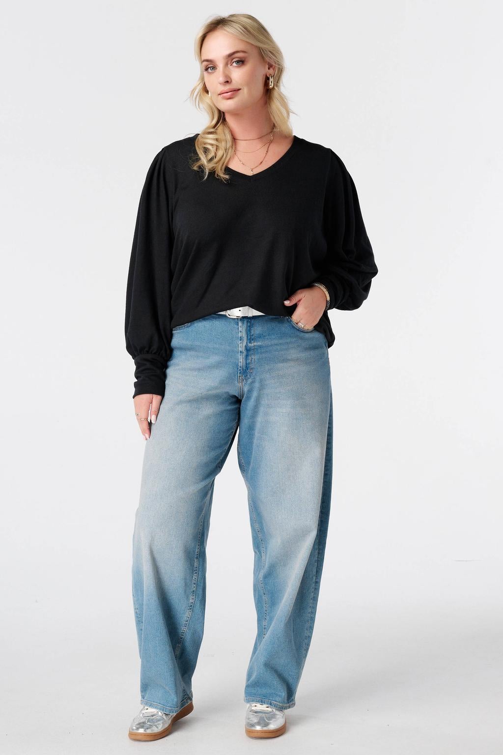 MS Mode trui - zwart