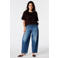 MS Mode Plus Size gebreide trui - bruin