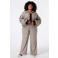 MS Mode Plus Size wide leg geruite broek met ceintuur - meerkleurig