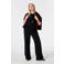 MS Mode straight leg broek - zwart