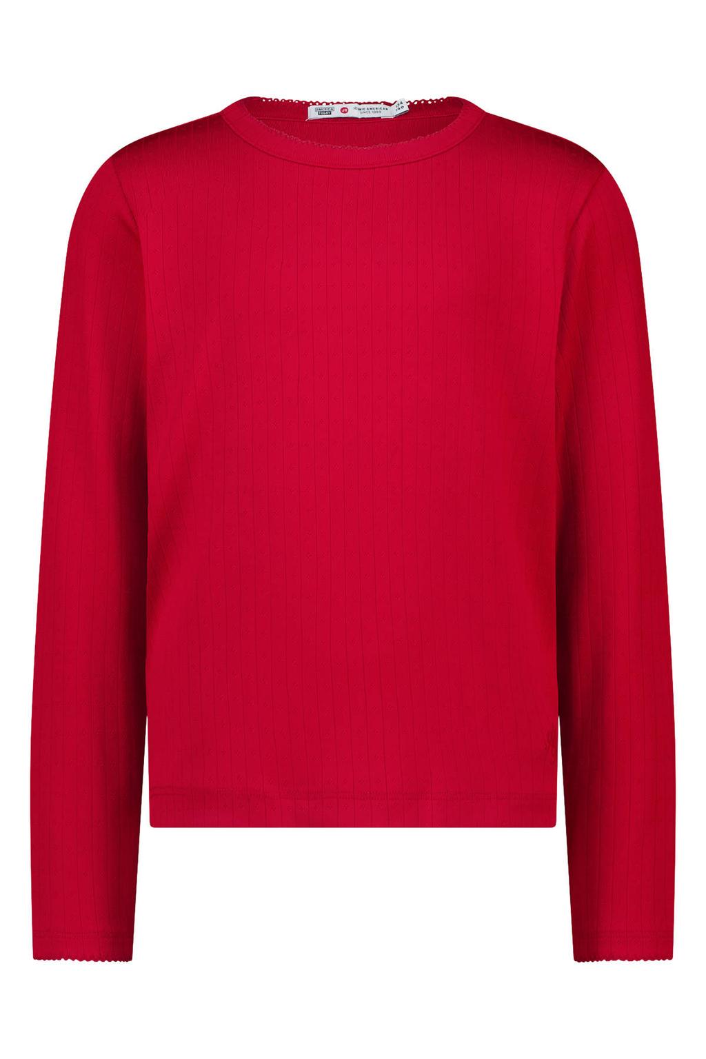 America Today longsleeve - rood