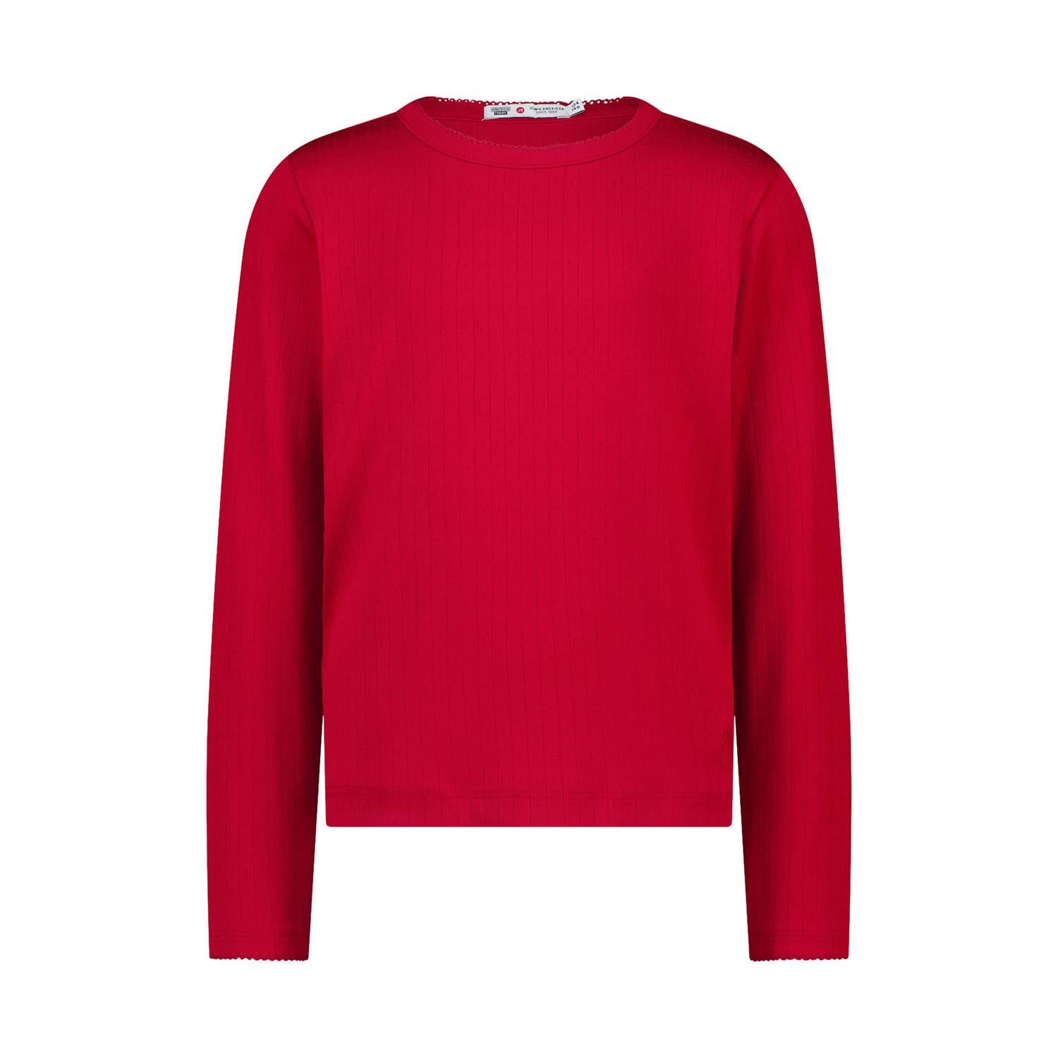 America Today longsleeve rood