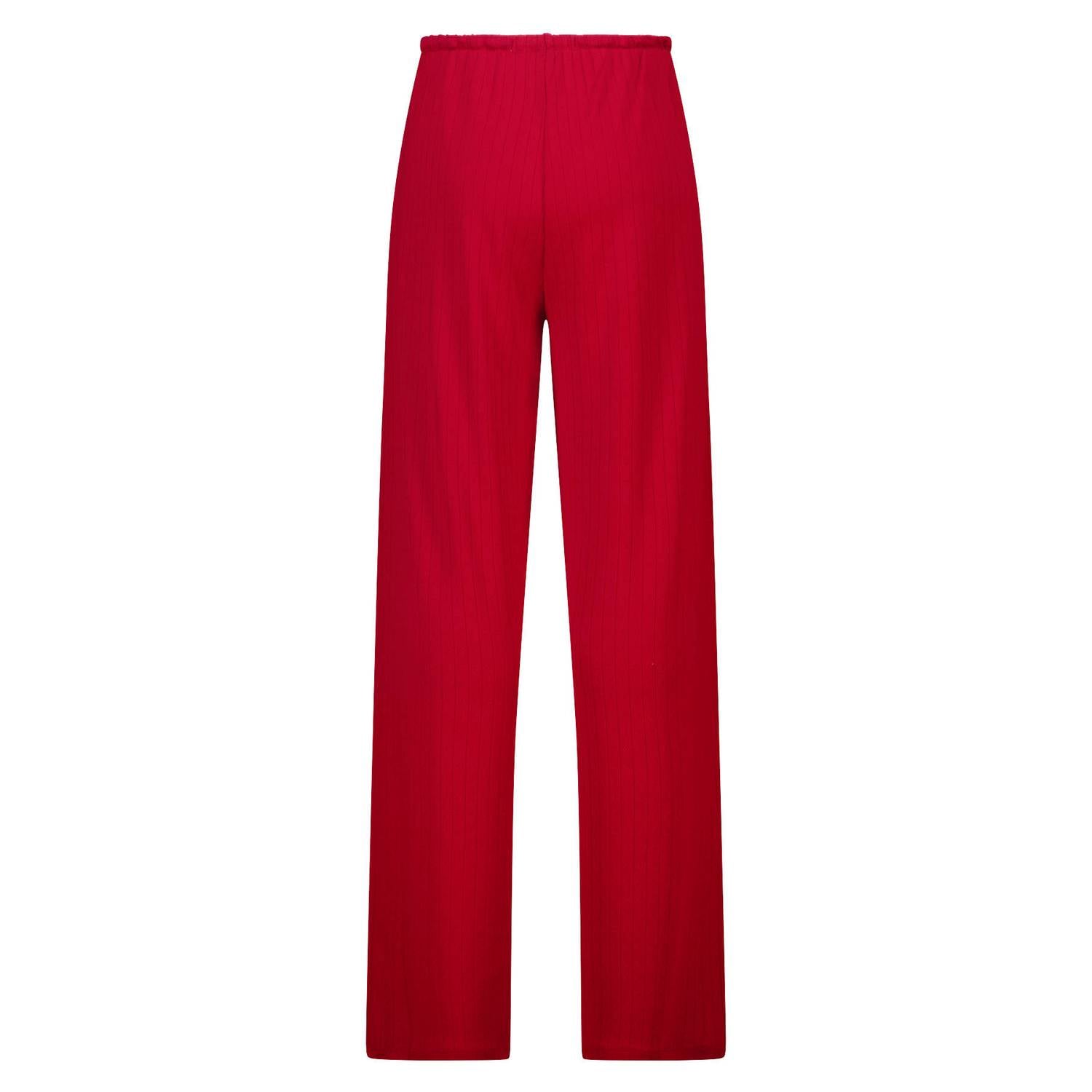 America Today casual broek rood