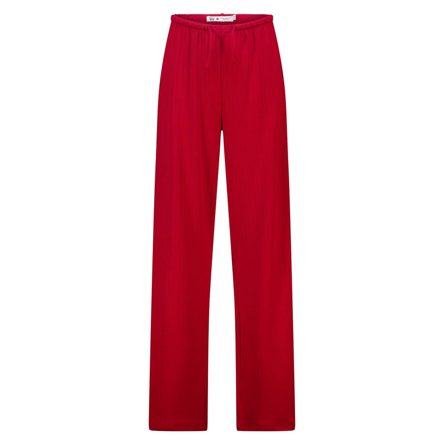 America Today casual broek rood