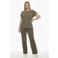 YOEK Plus Size singlet - lichtgroen