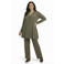 YOEK Plus Size blazer - lichtgroen