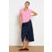 LOLALIZA gebreid vest met wol - roze