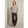 LOLALIZA gebreid vest met wol - beige