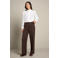 LOLALIZA wide leg broek - bruin