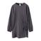 Mango Kids korte jurk met plooien - antraciet