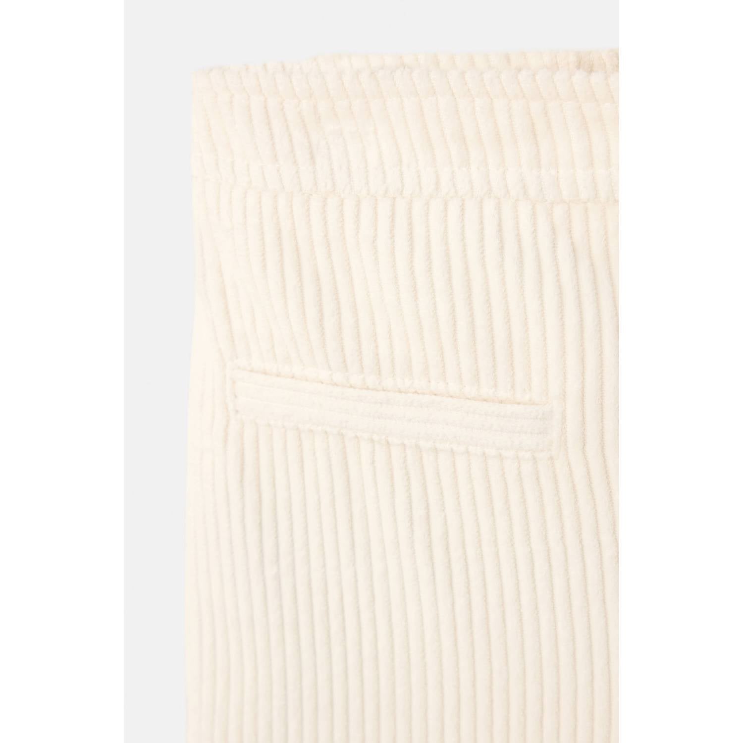 Mango Kids corduroy casual broek beige