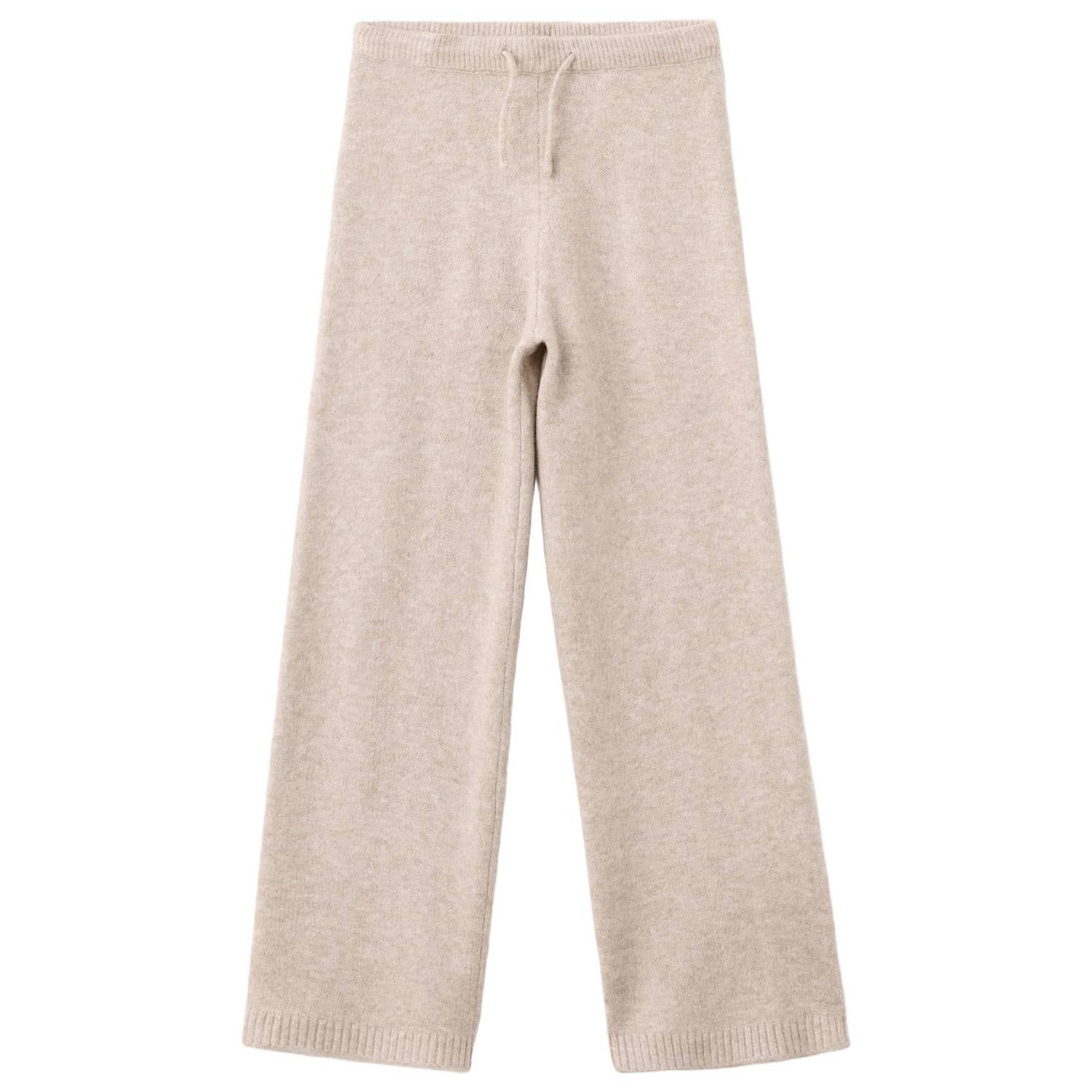 Mango Kids wide leg casual broek beige