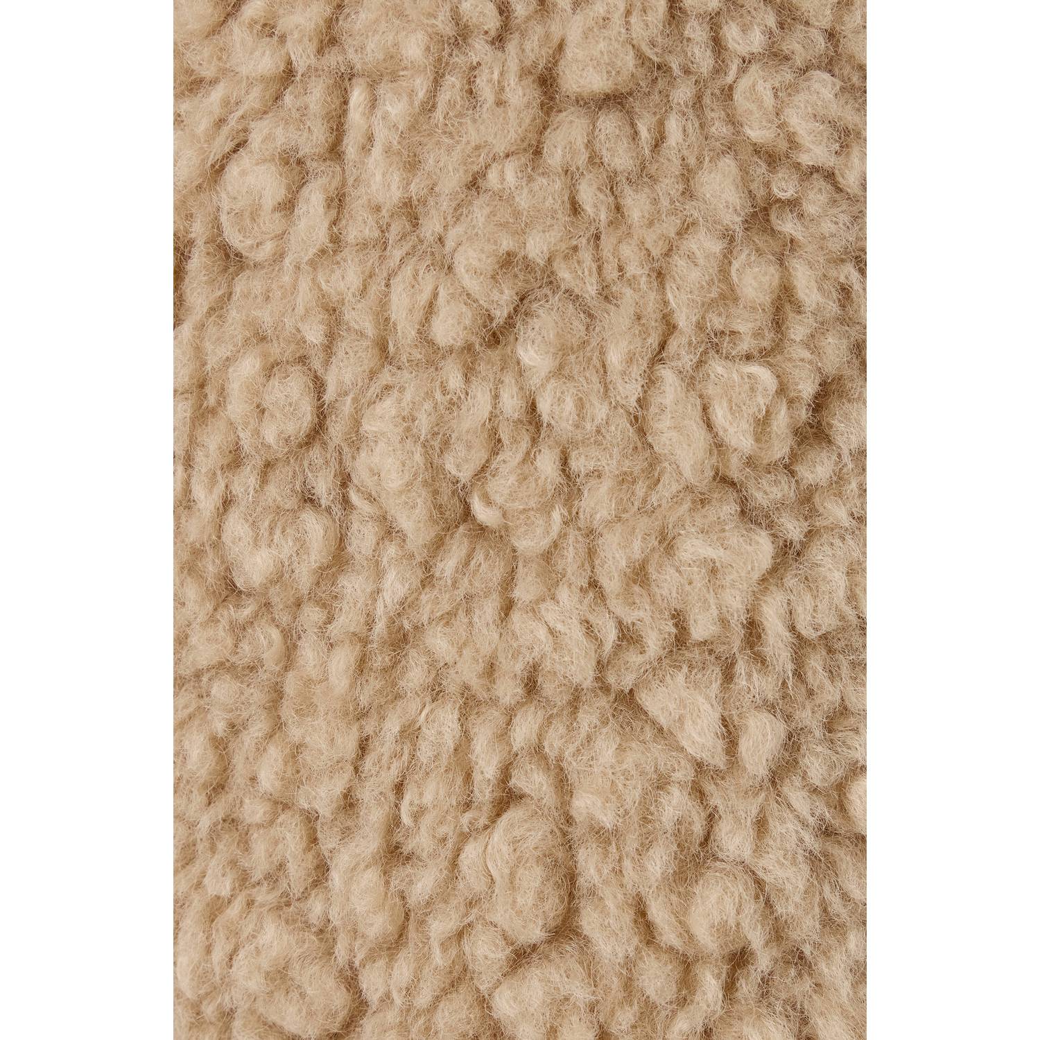 Mango Kids teddy bodywarmer lichtbruin