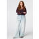 MS Mode Plus Size kanten top - aubergine