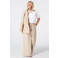 MS Mode Plus Size wide leg broek met ceintuur - zand